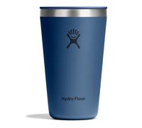 Hydro Flask - All Around Tumbler Press-in Lid 473 ml (16 oz) - Insulated Stainless Steel - Splash-Resistant, Leak-Resistant, Cupholder Compatible - Keeps Drinks Cold 24 Hrs & Hot 12 Hrs - Harbor Blue