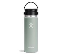 HYDRO FLASK - Coffee Flask 591 ml (20 oz) - Vacuum Insulated Stainless Steel Travel Mug with Leak Proof Flex Sip Lid - Wide Mouth - Agave