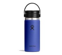 Hydro Flask Flex Sip Coffee Tumbler - Insulated Stainless Steel, Non Spill, Leak Proof Travel Coffee Cup 16 Oz Capri Blue
