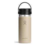 Hydro Flask Flex Sip Coffee Tumbler - Insulated Stainless Steel, Non Spill, Leak Proof Travel Coffee Cup 16 Oz Oat Tan