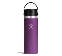 Hydro Flask Flex Sip Coffee Tumbler - Insulated Stainless Steel, Non Spill, Leak Proof Travel Cup 20 Oz Beachplum Purple
