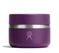 HYDRO FLASK Food Jar - Insulated Stainless Steel, Snack Travel Container for Hot Food, Lunch, & Soup 12 Oz Beachplum Purple