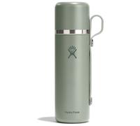 Hydro Flask - Hot Flask And Cup - Insulated bottle size 828 ml, grey/olive