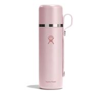 Hydro Flask Hot Flask & Cup - Insulated Stainless Steel, Hot Drink Travel Container for Coffee & Tea 28 Oz Trillium Pink