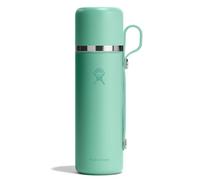 Hydro Flask Hot Flask & Cup - Insulated Stainless Steel, Hot Drink Travel Container for Coffee & Tea 28 Oz Mermaid Green
