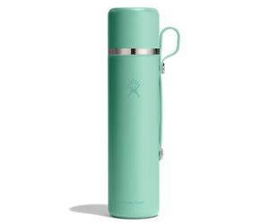 Hydro Flask Hot Flask & Cup - Insulated Stainless Steel, Hot Drink Travel Container for Coffee & Tea 36 Oz Mermaid Green