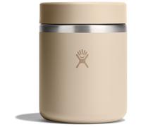 Hydro Flask Food Jar - Insulated Stainless Steel, Snack Travel Container for Hot Food & Soup 28 Oz Oat Tan