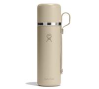 Hydro Flask - Insulated Hot Flask and Cup 828 ml (28 oz) - Leakproof, All-in-One Design - Keeps Drinks Hot 30 Hrs & Cold 30 Hrs - Oat