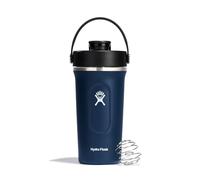 Hydro Flask - Insulated Shaker Bottle 709 ml (24 oz) for Protein Shakes and Supplements - Leakproof Chug Spout - Indigo