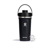Hydro Flask - Insulated Shaker Bottle 710 ml (24 oz) for Protein Shakes and Supplements - Leakproof Chug Spout - Black
