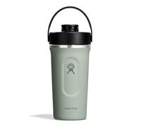 Hydro Flask - Insulated Stainless Steel Shaker Bottle 710 ml (24 oz) - Leakproof Flip Chug Spout - For Protein Shakes & Supplements - Whisk Ball - Cold for 24 Hours - Agave