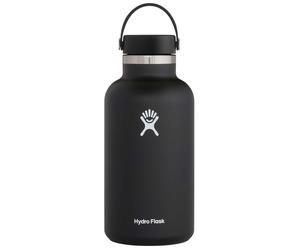 Hydro flask - Isothermal water bottle - 64 Oz Wide Mouth With Flex Cap Black 2.0 Black one size