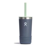 Hydro Flask Kids Tumbler for School - Stainless Steel and Insulated with Straw Cap - 12 Oz in Koala Gray