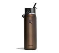 Hydro Flask | 24 oz Lightweight Wide Mouth | Thermos Flask | Obsidian 32 oz