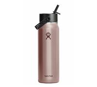 Hydro Flask Lightweight Wide Flex Straw-24 Oz Bottle Cap Pink 24 oz