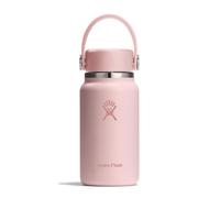 Hydro Flask Micro Bottle Mini Insulated Leak Proof Pocket Flask for Purse or Pocket in Trillium Pink, 6.7 oz