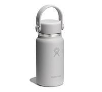 Hydro Flask - Micro Hydro 200 ml (6.7 oz) - Leakproof, Insulated Mini Flask with Clip-On Strap - Cold & Hot Up to 7 Hrs - Compact & Durable - Birch