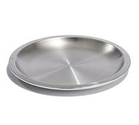 HYDRO FLASK - Stainless Steel 9 Inch (23.5 cm) Camp Plate - Two layer outer construction and Powder Coat - Stackable and Portable Camping Tableware - BPA-Free - Dishwasher Safe - Birch