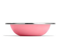 Hydro Flask Stainless Steel Kids Bowl- Dishwasher Safe, Stackable, Dinner Bowl in Dahlia Pink