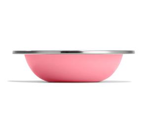 Hydro Flask Stainless Steel Kids Bowl- Dishwasher Safe, Stackable, Dinner Bowl in Dahlia Pink
