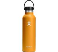 Hydro Flask - Standard Flex Cap 621 ml (21 oz) Bottle | Stainless Steel, Leakproof, Cupholder Compatible - Insulated Cold 24 Hrs & Hot 12 Hrs - Fossil