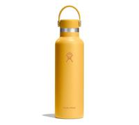Hydro Flask - Standard Flex Cap 621 ml (21 oz) Bottle - Stainless Steel, Leakproof, Cupholder Compatible - Insulated Cold 24 Hrs & Hot 12 Hrs - Sunbeam