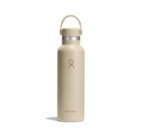 Hydro Flask - Standard Flex Cap 621 ml (21 oz) Bottle - Stainless Steel, Leakproof, Cupholder Compatible - Insulated Cold 24 Hrs & Hot 12 Hrs - Oat