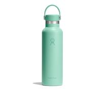 Hydro Flask - Standard Flex Cap 621 ml (21 oz) Bottle - Stainless Steel, Leakproof, Cupholder Compatible - Insulated Cold 24 Hrs & Hot 12 Hrs - Mermaid Green
