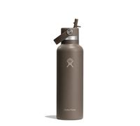 Hydro Flask - Standard Flex Straw Cap 621 ml (21 oz) Bottle - Stainless Steel, Leakproof, Cupholder Compatible - Insulated Cold 24 Hrs - Sandpiper
