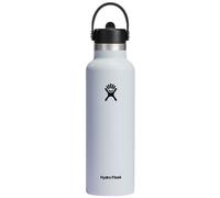 Hydro Flask Standard Flex Straw Cap Thermal Bottle 621 ml - White