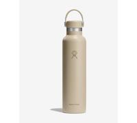 Hydro Flask - Standard Flex Cap 710 ml (24 oz) Bottle - Stainless Steel, Leakproof, Cupholder Compatible - Insulated Cold 24 Hrs & Hot 12 Hrs - Oat