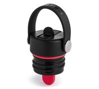 Hydro Flask - Flex Straw Cap for Standard Mouth - Leakproof - Honeycomb Insulated Cap with Flex Strap for Easy Carrying - Dishwasher Safe - Black