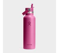 Hydro Flask Standard Mouth with Flex Straw Cap 21oz, Pink One Size