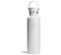 Hydro Flask - Standard Mouth with Standard Flex Cap - Insulated bottle size 532 ml, white/grey