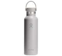 Hydro Flask - Standard Mouth with Standard Flex Cap - Insulated bottle size 621 ml, grey