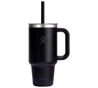Hydro Flask Travel Tumbler Clear-32 Oz Thermal Mug Black 32 Oz