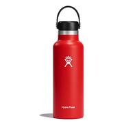 HYDRO FLASK - Water Bottle 532 ml (18 oz) - Vacuum Insulated Stainless Steel Water Bottle with Leak Proof Flex Cap and Powder Coat - BPA-Free - Standard Mouth - Goji