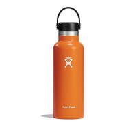 HYDRO FLASK - Water Bottle 532 ml (18 oz) - Vacuum Insulated Stainless Steel Water Bottle with Leak Proof Flex Cap and Powder Coat - BPA-Free - Standard Mouth - Mesa