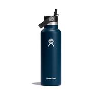 Hydro Flask Standard Flex Straw Cap 622ml Thermal Bottle Blue