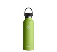 HYDRO FLASK - Water Bottle 621 ml (21 oz) - Vacuum Insulated Stainless Steel Water Bottle with Leak Proof Flex Cap and Powder Coat - BPA-Free - Standard Mouth - Seagrass