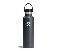 Hydro Flask - Water Bottle 621 ml (21 oz) - Vacuum Insulated Stainless Steel Water Bottle with Leak Proof Flex Cap and Powder Coat - Standard Mouth - Stone