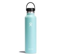 HYDRO FLASK - Water Bottle 709 ml (24 oz) - Vacuum Insulated Stainless Steel Water Bottle with Leak Proof Flex Cap and Powder Coat - BPA-Free - Standard Mouth - Dew