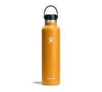 Hydro Flask - Water Bottle 709 ml (24 oz) - Vacuum Insulated Stainless Steel Water Bottle with Leak Proof Flex Cap and Powder Coat - BPA-Free - Standard Mouth - Fossil, Trillium