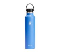 Hydro Flask - Water Bottle 709 ml (24 oz) - Vacuum Insulated Stainless Steel Water Bottle with Leak Proof Flex Cap and Powder Coat - Standard Mouth - Cascade