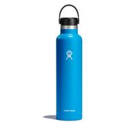 HYDRO FLASK - Water Bottle 709 ml (24 oz) - Vacuum Insulated Stainless Steel Water Bottle with Leak Proof Flex Cap and Powder Coat - BPA-Free - Standard Mouth - Pacific