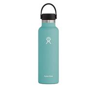 HYDRO FLASK - Water Bottle 709 ml (24 oz) - Vacuum Insulated Stainless Steel Water Bottle with Leak Proof Flex Cap and Powder Coat - BPA-Free - Standard Mouth - Alpine