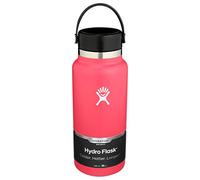 HYDRO FLASK - Water Bottle 946 ml (32 oz) - Vacuum Insulated Stainless Steel Water Bottle Flask with Leak Proof Flex Cap with Strap - BPA-Free - Wide Mouth - Watermelon