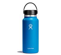 HYDRO FLASK - Water Bottle 946 ml (32 oz) - Vacuum Insulated Stainless Steel Water Bottle with Leak Proof Flex Cap and Powder Coat - BPA-Free - Wide Mouth - Pacific