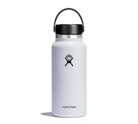 HYDROFLASK Wide Mouth Flex Cap Pro-Grade Stainless Steel White 32 oz W32BTS110