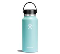 HYDRO FLASK - Water Bottle 946 ml (32 oz) - Vacuum Insulated Stainless Steel Water Bottle with Leak Proof Flex Cap and Powder Coat - BPA-Free - Wide Mouth - Dew